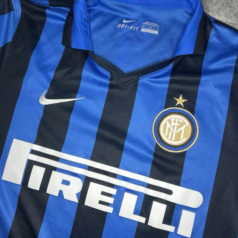 Nike Inter Milan 2015-16 Home Jersey Official Football Soccer Kit Size M - Picture 9 of 16